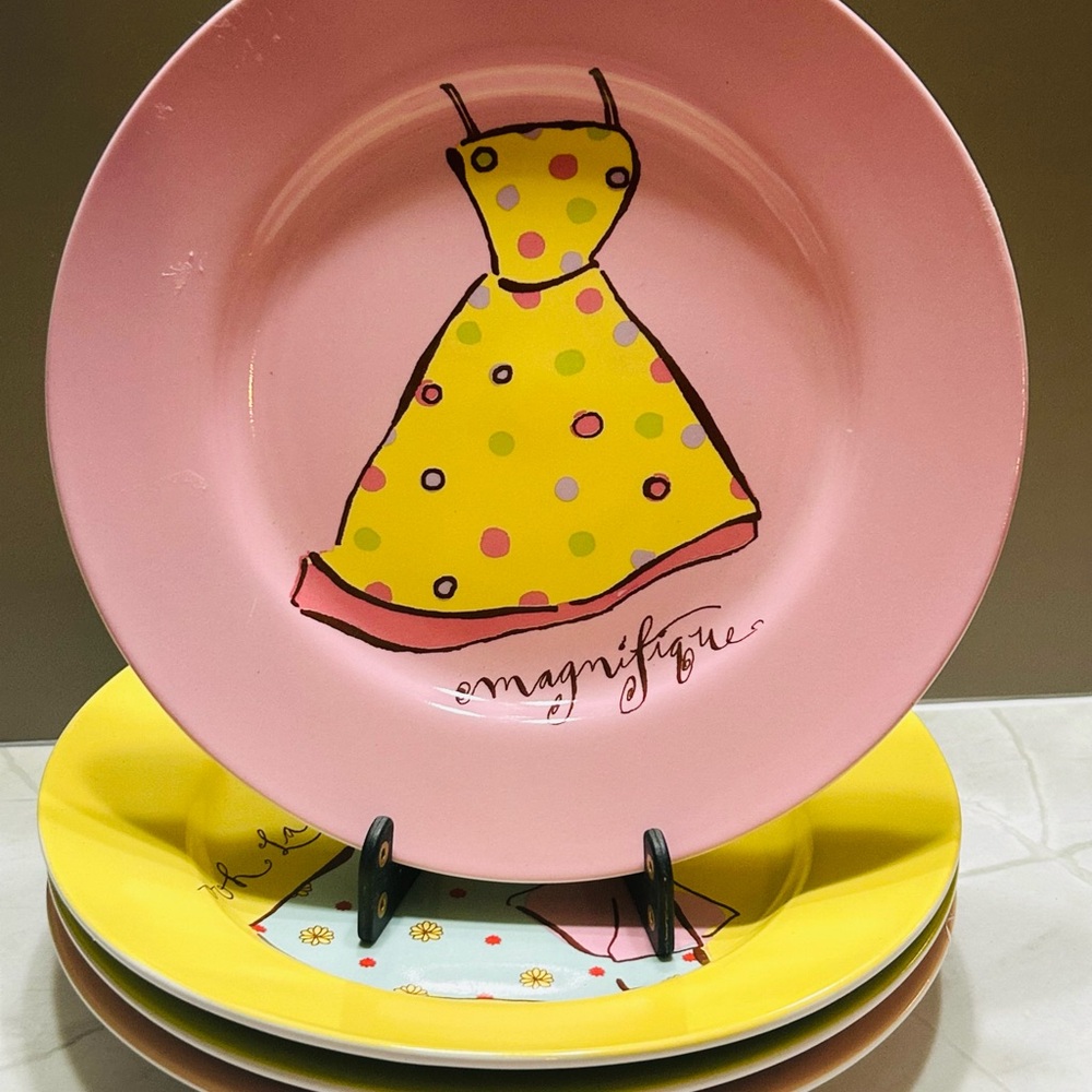 Rosanna plates set of 4 Dresses